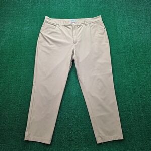VRST Pants Mens 38x27 Tag 40x30 Khaki Limitless 5-Pocket Golf Performance Chino